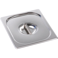 Крышка для гастроемкости Luxstahl GN 1/2 32.7x26.5 см нержавеющая сталь