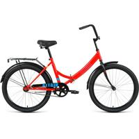 Велосипед городской Altair City 24 колеса 24 дюйма красный/голубой