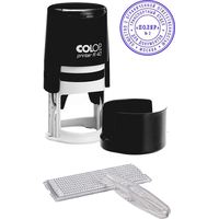 Печать самонаборная круглая Colop R40 (2 круга)