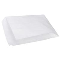 Крафт-пакет бумажный белый уголок 14x16 см (2500 штук в упаковке)