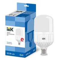 Лампа светодиодная IEK 50 Вт E40 6500 К дневной белый свет