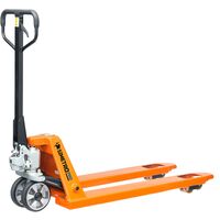 Тележка гидравлическая (рохля) Simetro PRO-AC-30-1.15 (3000 кг, 540х1150  мм, резиновые колёса)