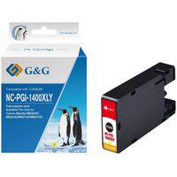 Картридж струйный G&G PGI-1400XL Y для Canon желтый совместимый