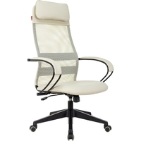 Кресло для руководителя Easy Chair 655 TPU бежевое (экокожа/сетка,  пластик)