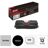 Картридж лазерный Комус TK-1140 1T02ML0NLC для Kyocera черный  совместимый