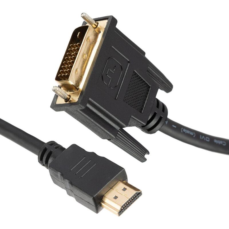 Кабели HDMI, DVI и VGA