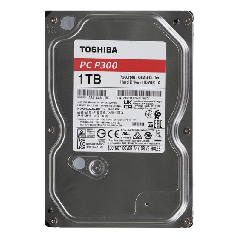 Диск toshiba. HDD Toshiba p300 1tb. Жесткий диск Toshiba PC p300 1tb. Жесткий диск Toshiba p300 1 TB. Toshiba 1tb hdwd110uzsva p300.