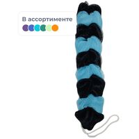 Мочалка для тела Косичка нейлон 29x6 см