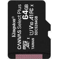 Карта памяти 64 ГБ microSDXC Kingston Canvas Select Plus Class 10 UHS-I (SDCS2/64GBSP)