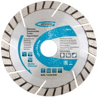 Диск алмазный универсальный Gross Turbo сегментный 125x2.4 мм (73021)