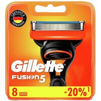 Сменные кассеты для бритья Gillette Fusion 5 (8 штук в упаковке)