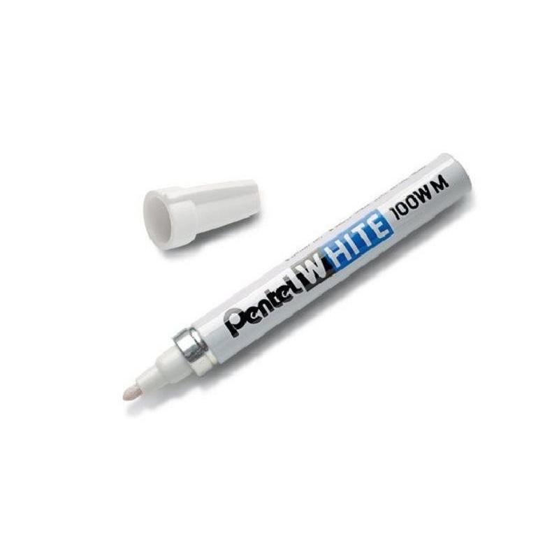 Pentel white on sale permanent marker