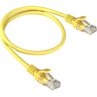 Патч-корд витая пара ExeGate UTP-RJ45-RJ45-5e-1,5M-YL 5e 1,5 м