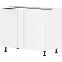 Шкаф кухонный напольный угловой Ibiza MOCC 1082.1P (белый/белый,  1000х560х820 мм)