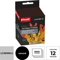 Картридж струйный Комус LC3619XLBK LC3619XLC для Brother черный  совместимый повышенной емкости