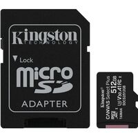 Карта памяти 512 ГБ microSDXC Kingston Canvas Select Plus Class 10 UHS-I (SDCS2/512GB)