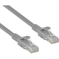 Патч-корд витая пара ExeGate UTP-RJ45-RJ45-C6-0,5M-GY cat 6 0.5 м  (EX272314RUS)