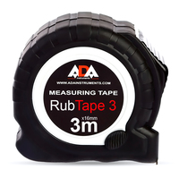 Рулетка ADA RubTape 3 3м x 16мм с фиксатором (А00155)