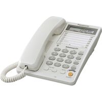Телефон проводной Panasonic KX-TS2365RU белый