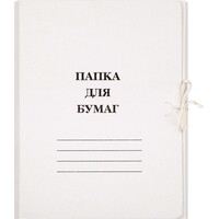 Папка Дело с завязками (280 г/кв.м, немелованная, 200 штук в упаковке)
