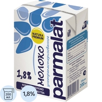 Молоко Parmalat ультрапастеризованное 1.8% 200 мл