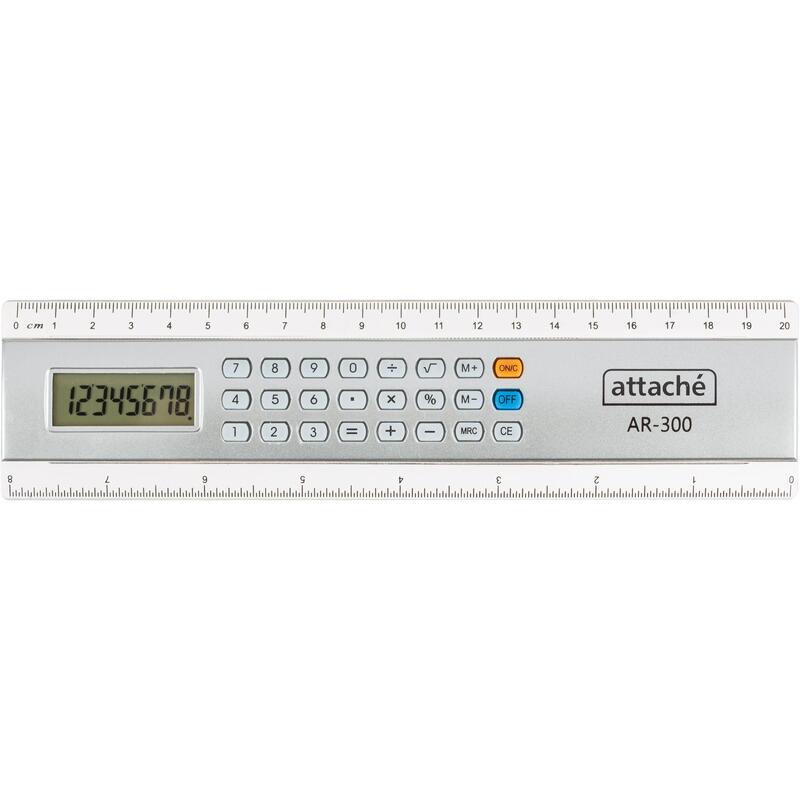 Калькулятор настольный Attache AR-300 8-разрядный серый 208x53x13 мм – выгодная цена – купить товар Калькулятор настольный Attache AR-300 8-разрядный серый 208x53x13 мм в интернет-магазине Комус