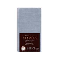 Наволочка Verossa Indigo 50x70 см меланж 130 г/кв.м серо-синяя (2 штуки  в упаковке)