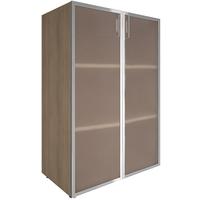 Шкаф для документов Yalta LT-ST 2.4R со стеклом (акация лорка,  800х450х1195 мм)