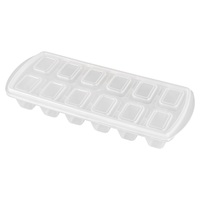 Форма для льда Plast Team пластиковая с крышкой (артикул производителя  PT1808НАТ-32PN)