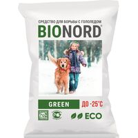 Реагент противогололёдный Bionord Green мешок 23 кг до -25С