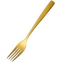 Вилка столовая Comas Bcn Colors 18% Gold (6098-12) 20 см нержавеющая  сталь (12 штук в упаковке)