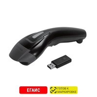 Сканер штрих-кода 2D беспроводной Mertech CL-610 BLE Dongle P2D черный  без подставки (4813)