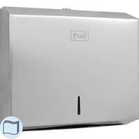 Диспенсер для полотенец листовой Puff-5610 серый