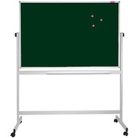 Доска комбинированная магнитно-маркерная/меловая 100x150 см Attache  Twist лак  (поворотная)
