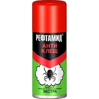 Средство от насекомых Рефтамид Экстра Антиклещ аэрозоль от клещей 100 мл