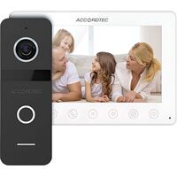 Комплект видеодомофона AccordTec AT-home7 WH-BL белый (AT-14719)
