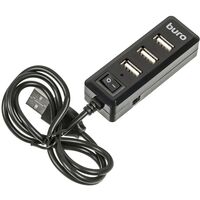 Разветвитель USB Buro BU-HUB4-0.5L-U2.0