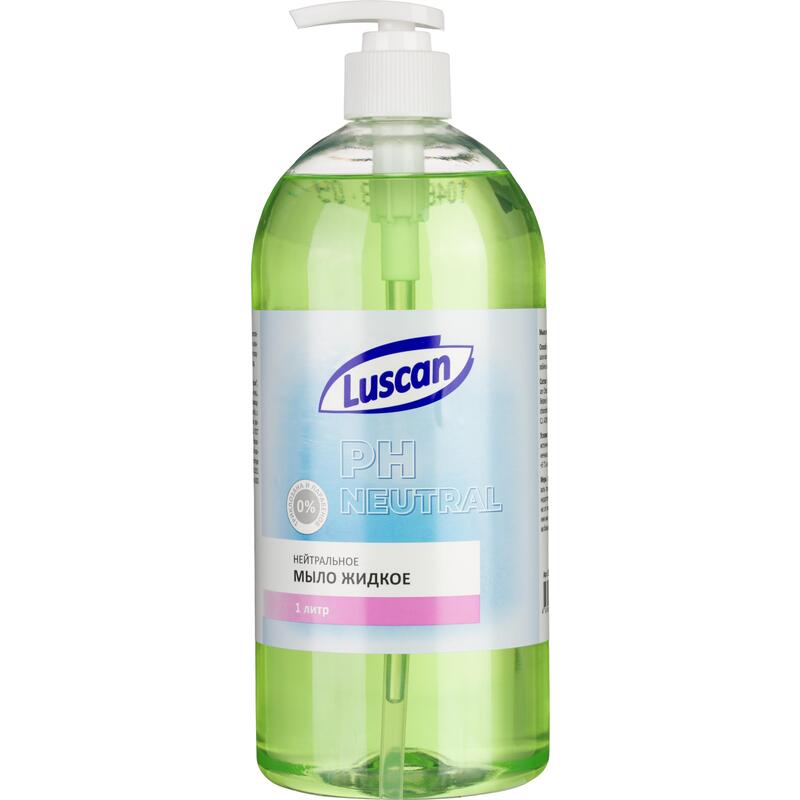 Мыло жидкое Luscan нейтральное 1 л – выгодная цена – купить товар Мыло жидкое Luscan нейтральное 1 л в интернет-магазине Комус