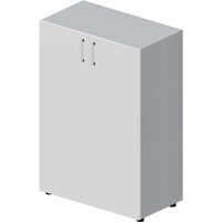 Шкаф для документов Artwood EMMS562TIBL (титан/белый, 800х440х1180 мм)