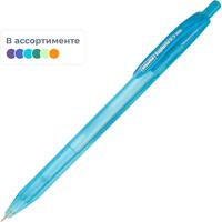 Ручка шариковая автоматическая Attache Euphoria синяя корпус soft touch  (толщина линии 0.5 мм)