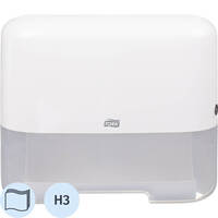 Диспенсер для листовых полотенец Торк (Tork) 553100 Mini Singlefold H3  ZZ/С  пластиковый белый