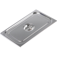 Крышка для гастроемкости Luxstahl GN 1/1 53x32.5 см нержавеющая сталь