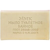 Мыло туалетное Ммк Банное 100 г (без обертки)