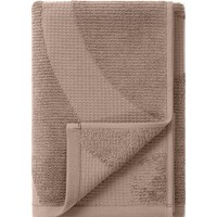 Полотенце махровое Wave Texture 70х140 см 480 г/кв.м молочный шоколад