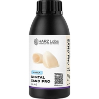 Фотополимер для 3D-принтера HARZ Labs Dental Sand (A1-A2) PRO бежевый  0.417 л
