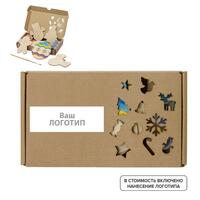 Подарочный набор для раскрашивания Christmas Toys с индивидуальной  наклейкой (50 штук в упаковке)