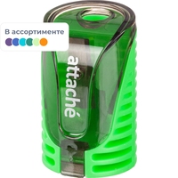 Точилка для карандашей Attache с контейнером пластиковая