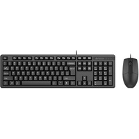 Комплект проводной клавиатура и мышь A4Tech KK-3330S (KK-3330S USB  (BLACK))