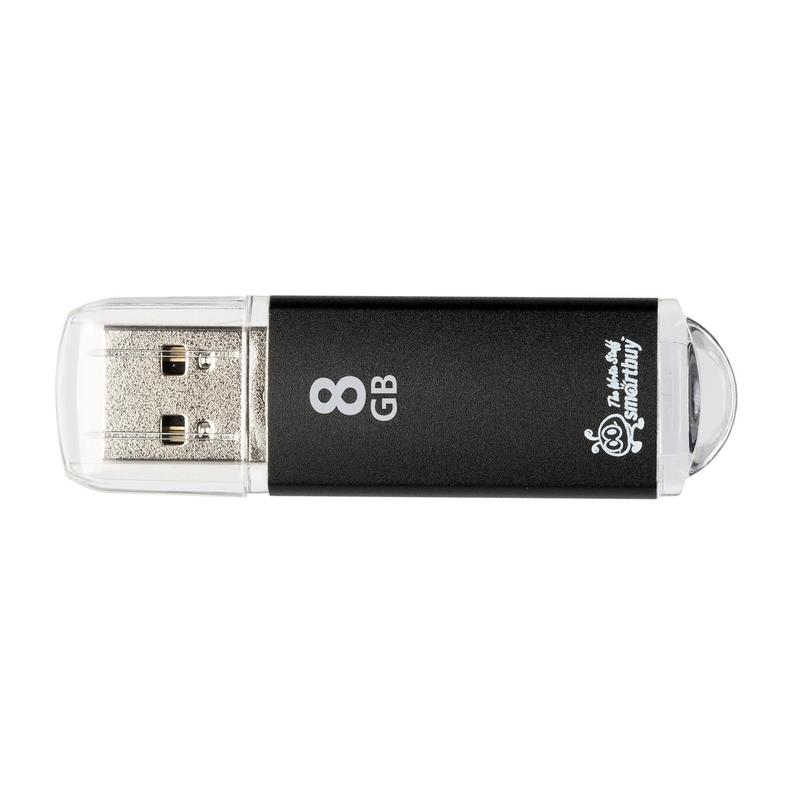 Флеш-память USB 2.0 8 Гб SmartBuy V-Cut (SB8GBVC-K) – выгодная цена – купить товар Флеш-память USB 2.0 8 Гб SmartBuy V-Cut (SB8GBVC-K) в интернет-магазине Комус
