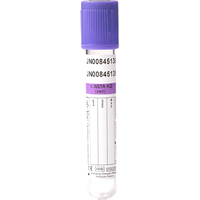 Вакуумные пробирки Lab-Vac с ЭДТА-К2 2 мл пластик (100 штук в упаковке)